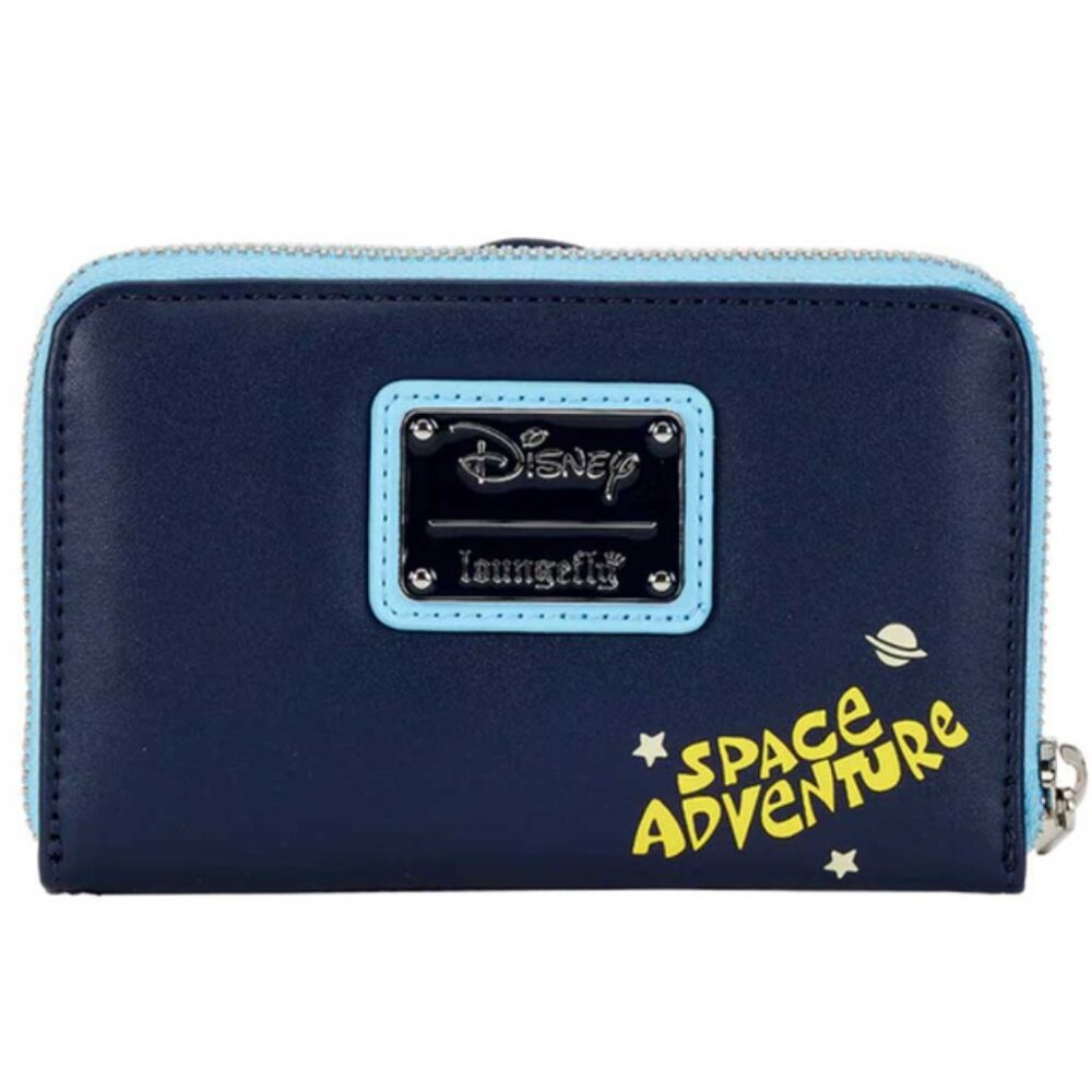 NWT Loungefly Lilo & Stitch Glow‑in‑the‑Dark Space Adventure Zip‑Around Wallet - Picture 4 of 4